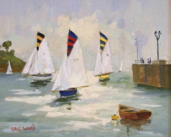 - Oil on Board, Painting by Eric Ward, measuring 25 x 29 cm (H x W) framed at 43 x 48 cm £495